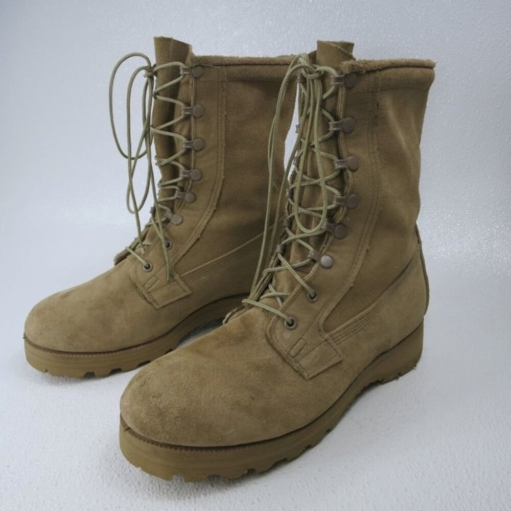 Belleville Tactical Military Suede Boots Made in USA Men's Sz 9.5 R - Picture 9 of 9
